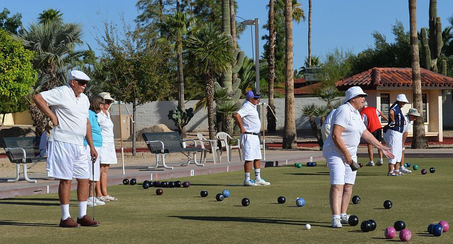 Lawn Bowling Recreation Sun City Arizona