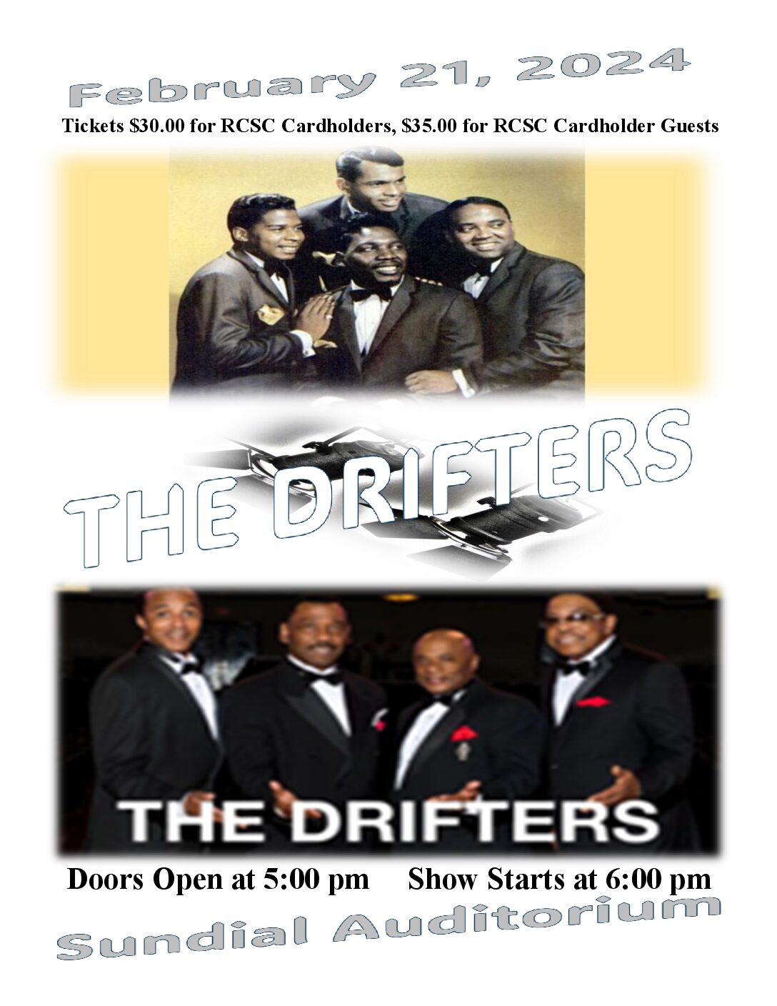 The Drifters Tickets, 2024 Concert Tour Dates